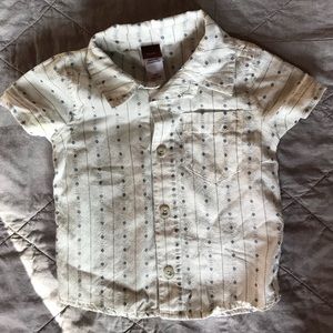 Tea collection button down